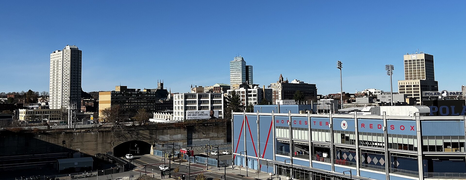 Worcester skyline