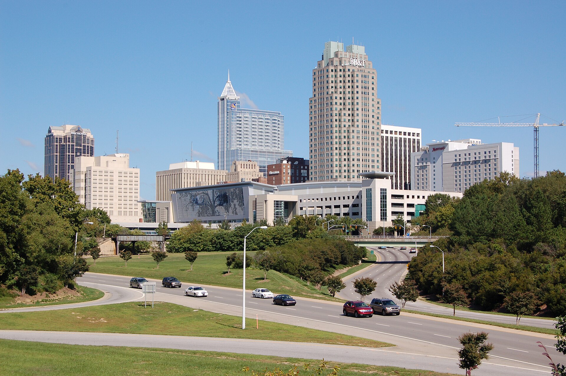 Raleigh skyline