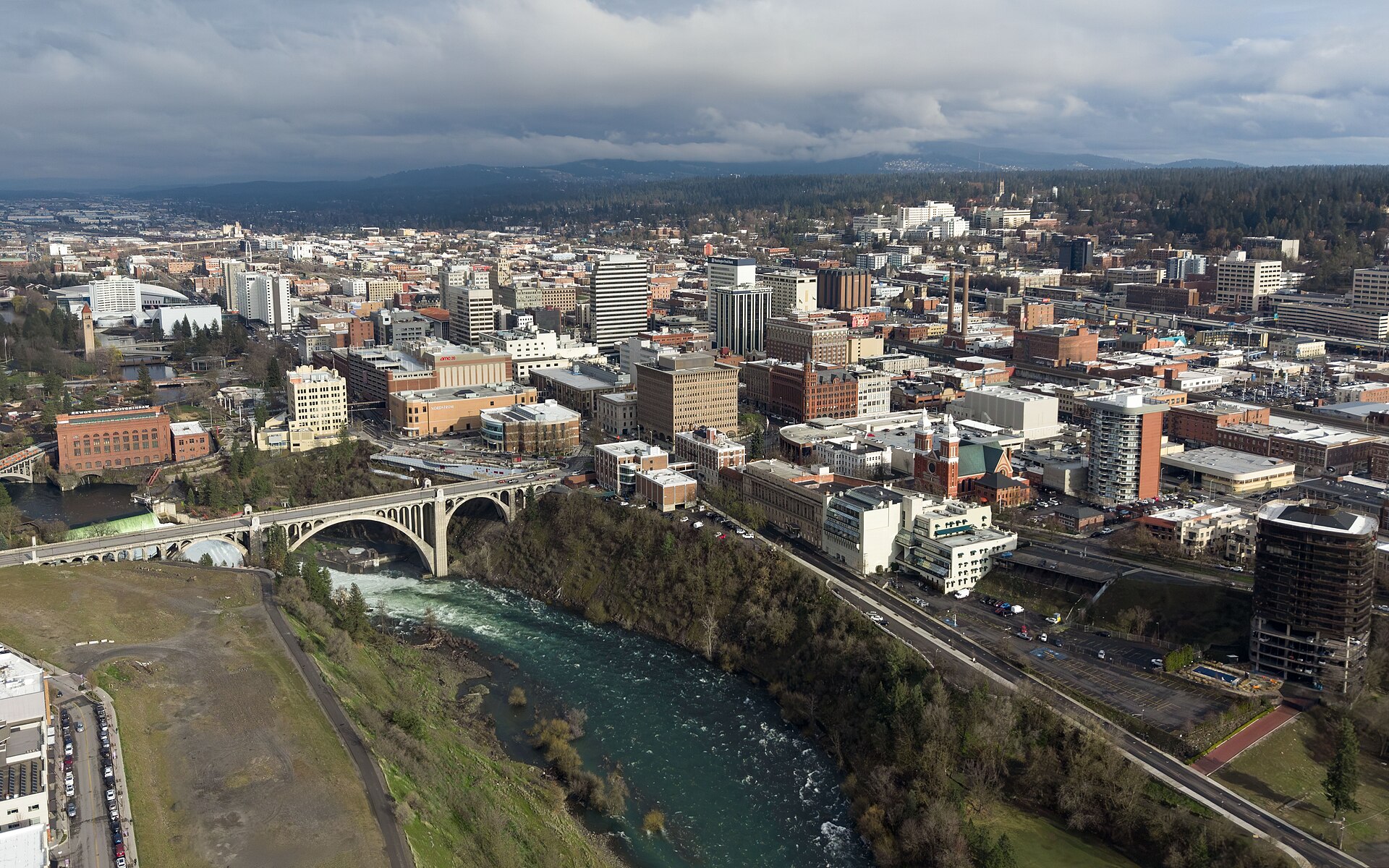 Spokane skyline